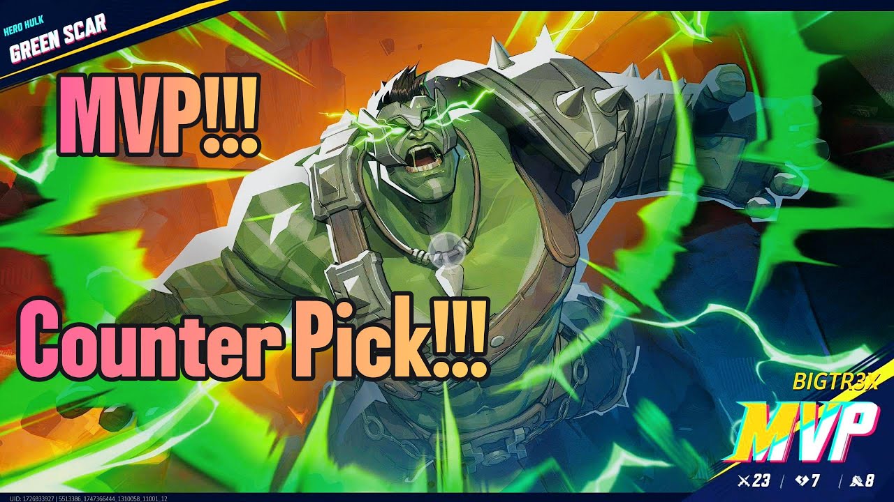Counter Pick Switching to Hulk leads to MVP