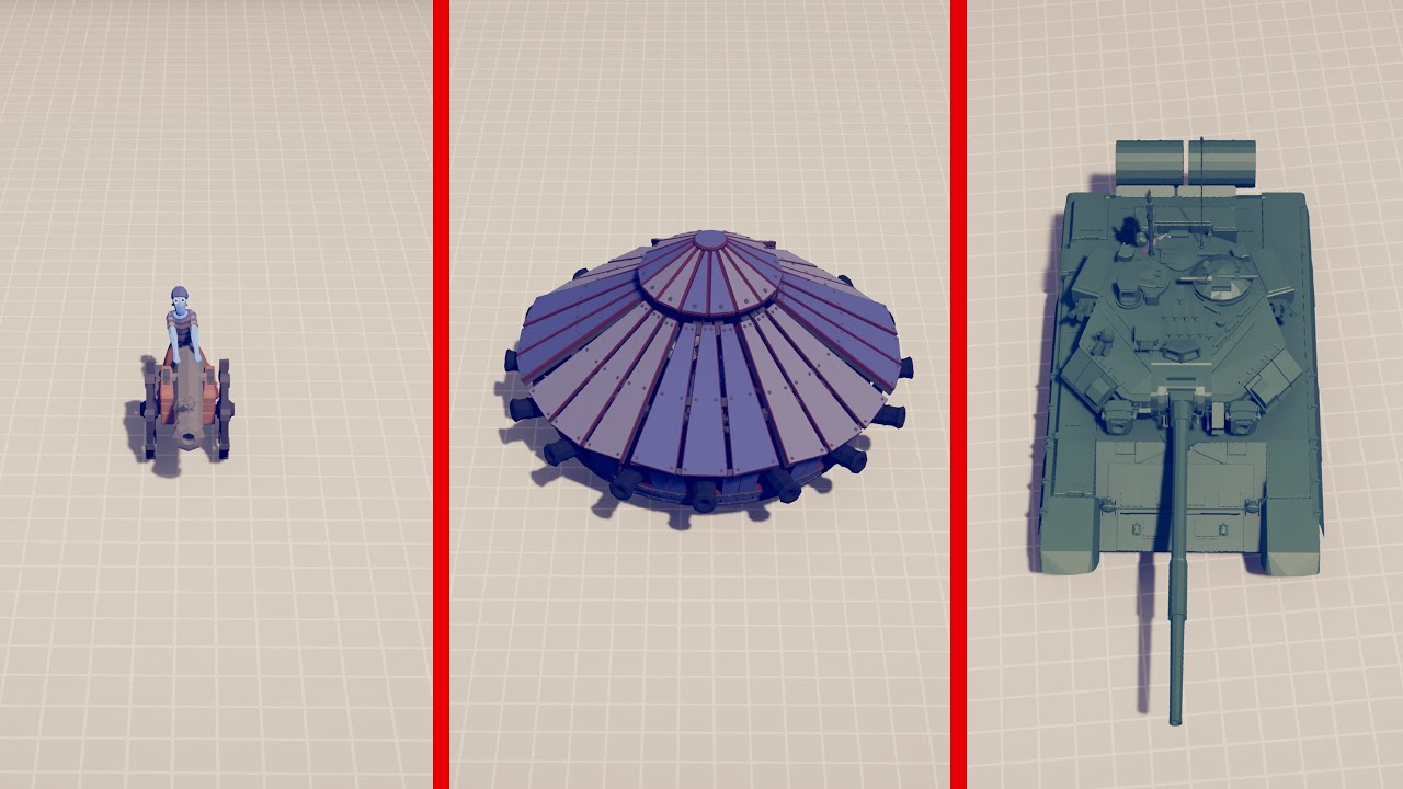 EVOLUTION OF THE TANK - Totally Accurate Battle Simulator TABS
