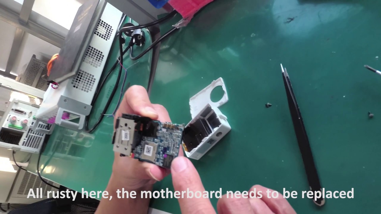 How to repair water damage for YI 4K/YI 4K+ Action Cameras #SamiLuo