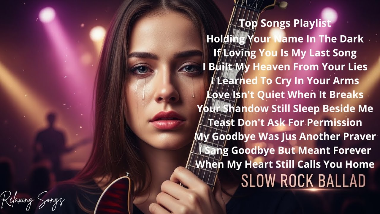 Slow Rock for Midnight Loneliness 🌙 70s 80s 90s Greatest Rock Hits