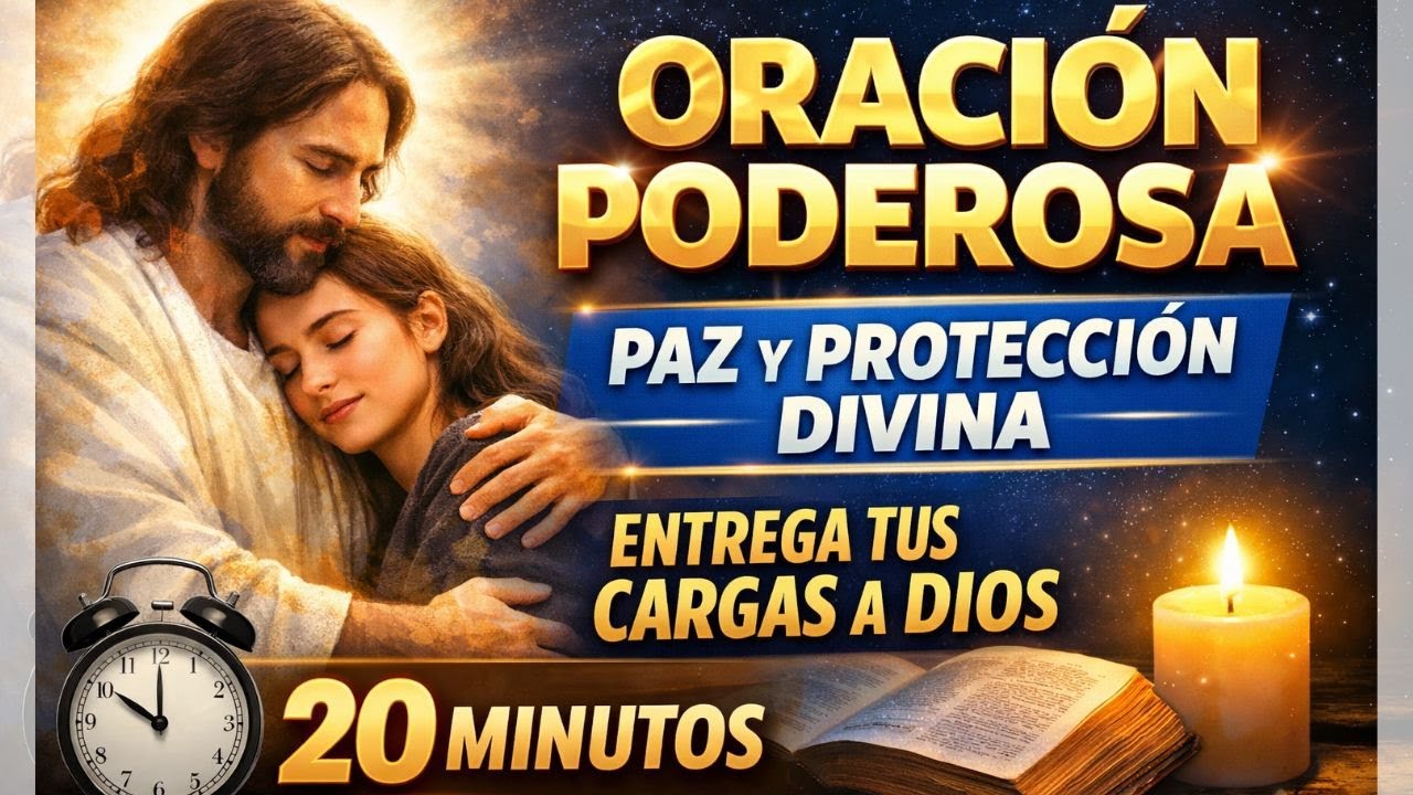 ORACIÓN PODEROSA PARA RECIBIR PAZ Y PROTECCIÓN | Descansa tu mente y duerme en calma