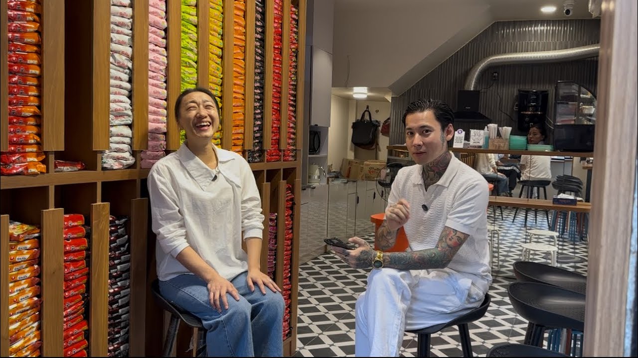 Manipur Co-Owner from Northeast India Brings Korean Ramen Trend 🍜 | Q&A at NOODS Noodle Bar