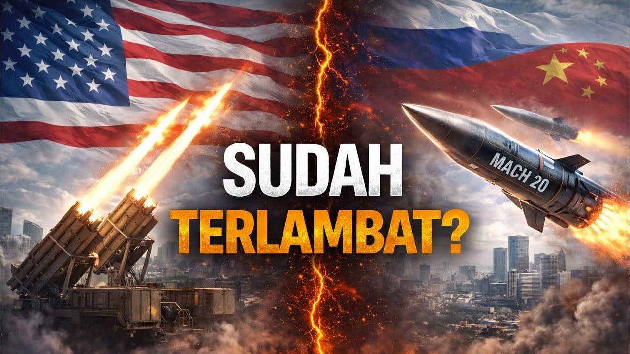 Iron Dome Raksasa Amerika $300 Miliar vs Rudal 20 Kali Kecepatan Suara Rusia & China