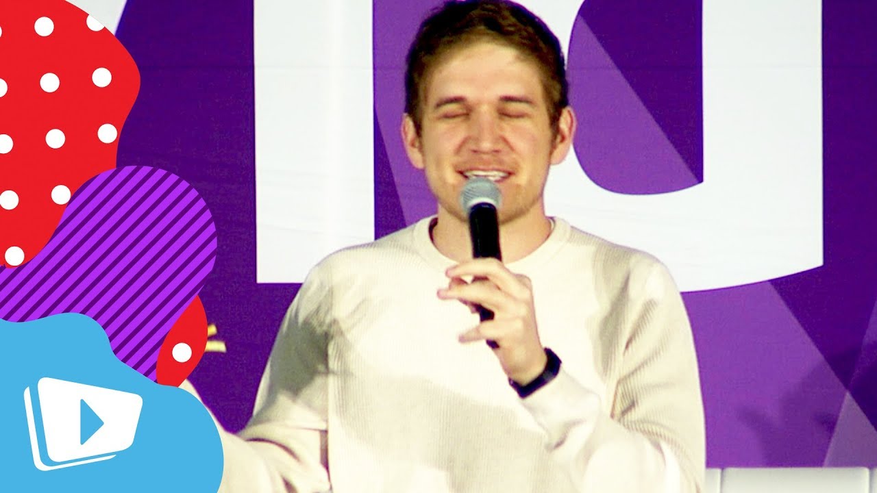 Grace Helbig and Bo Burnham Talk YouTube, Performing, and Eighth Grade at VidCon