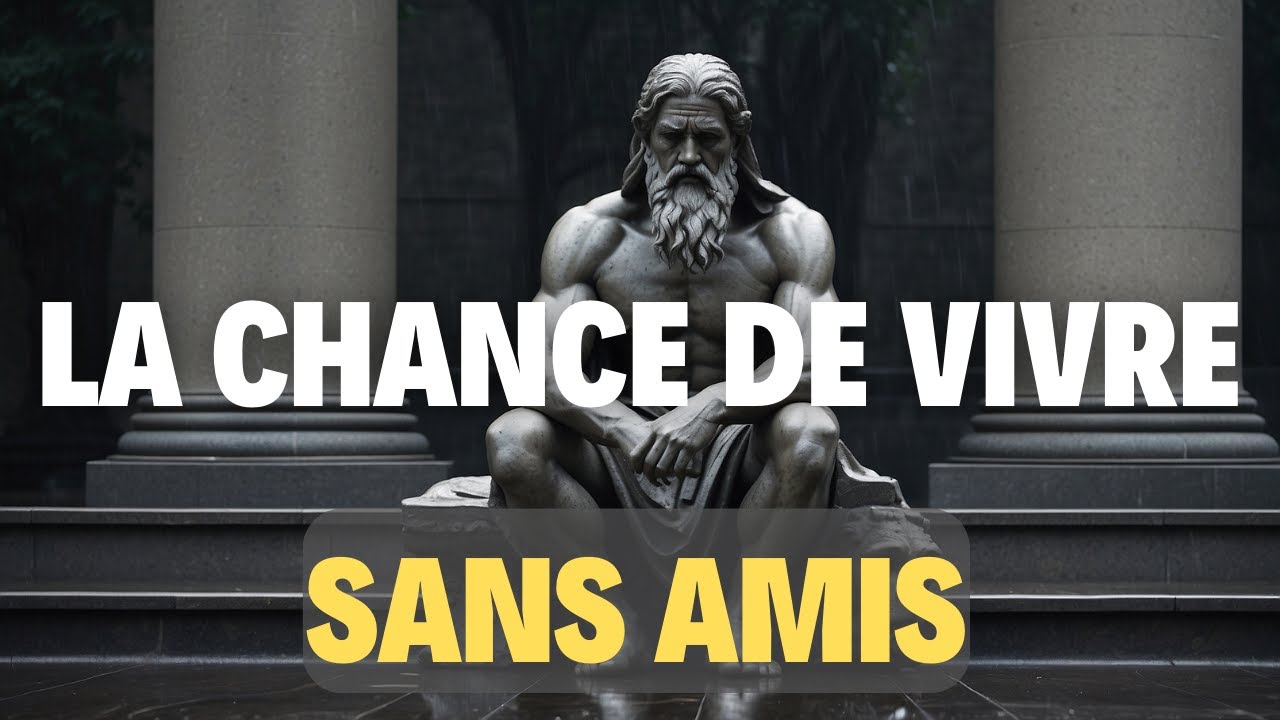 La Chance De Vivre Sans Amis-Stoïcisme