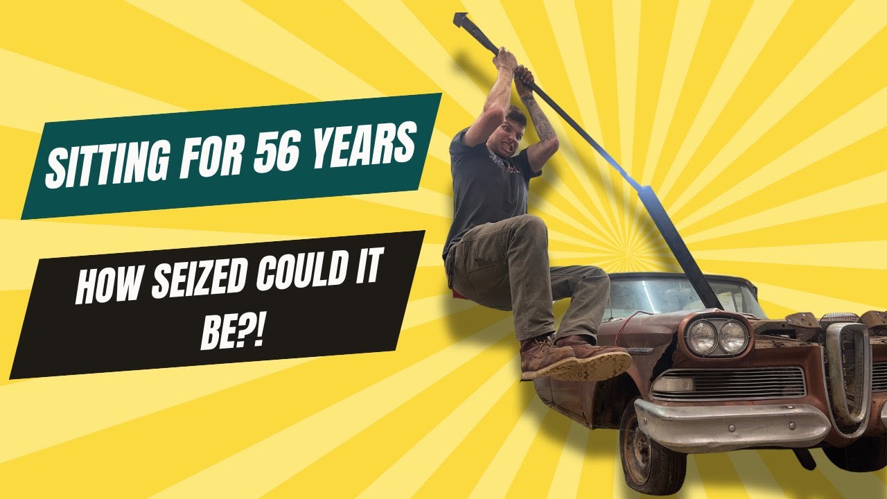 Edsel Abandoned For 56 Years! How Seized Could The Motor Be?!