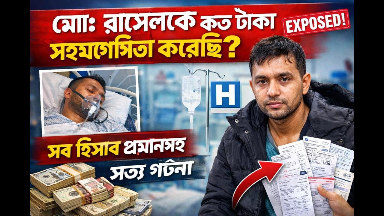 অপপ্রচারের জবাব | মোঃ রাসেলকে দেওয়া সম্পূর্ণ সহযোগিতার হিসাব | প্রমাণসহ । #AMIBangladeshi 🇧🇩🇰🇬