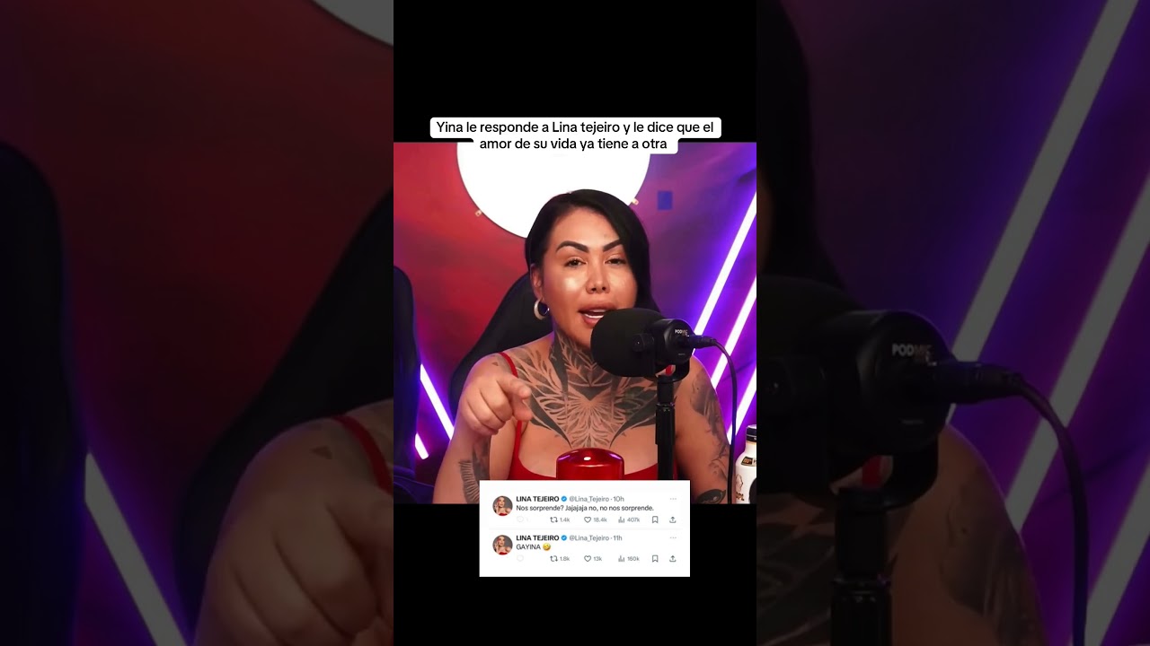 YINA CALDER&Oacute;N RESPONDE A COMENTARIOS DE LINA TEJEIRO