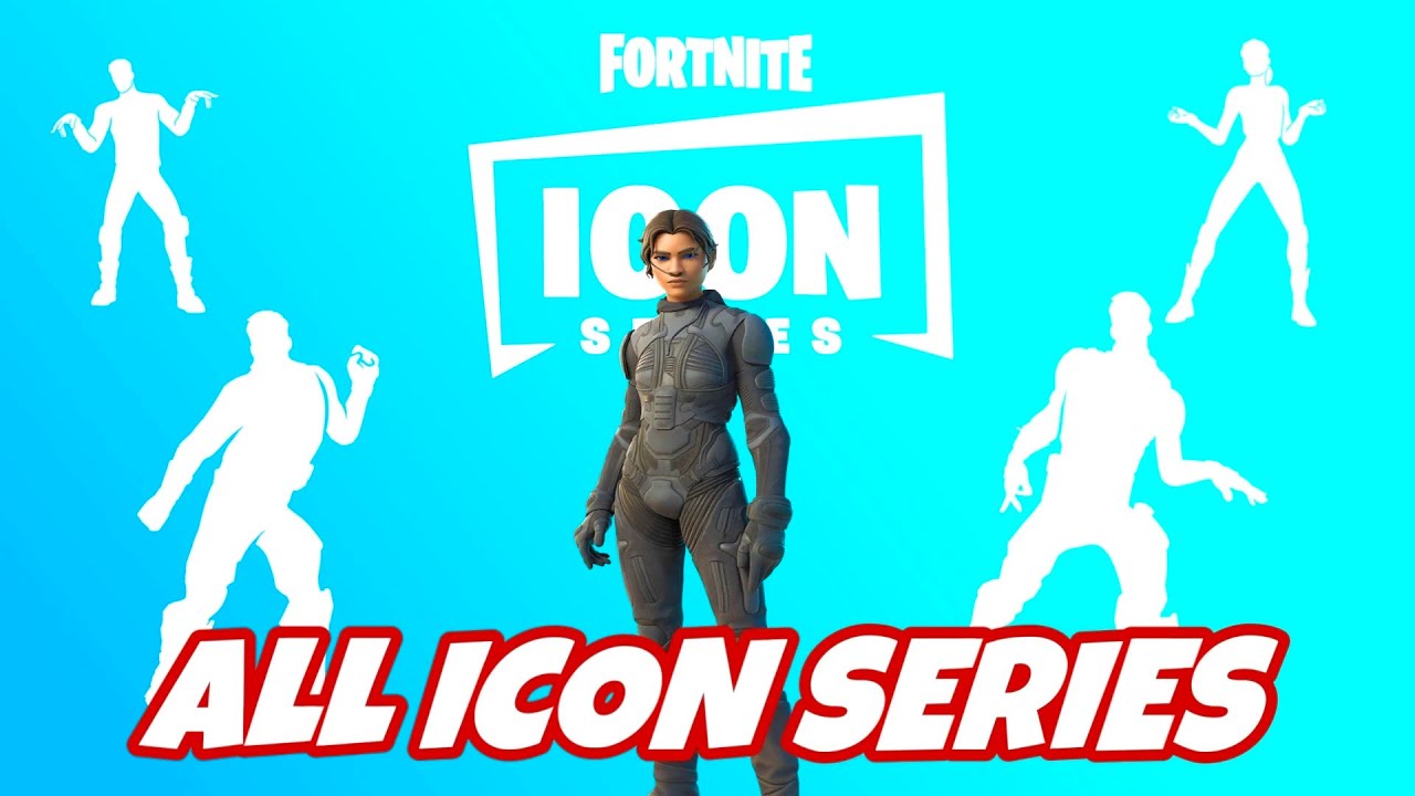 Fortnite CHANI - All Icon Series Emotes & Dance Showcase! +500
