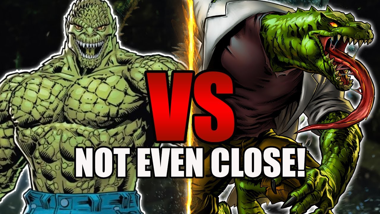 Why Killer Croc VS Lizard Isn't Even Close!