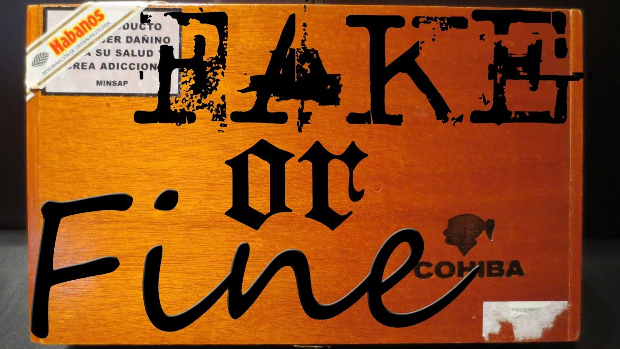 Cohiba Piramides Fake or Fine Ep8 Pt1
