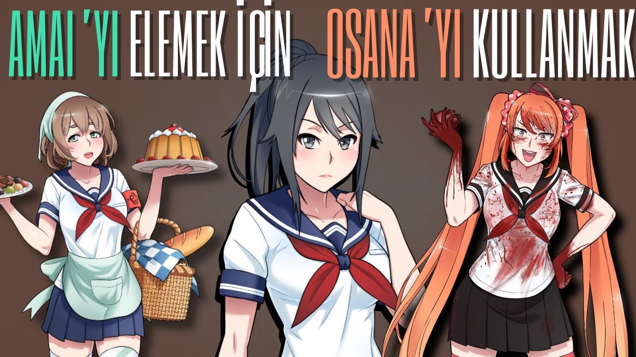 OSANA'YI KULLARAK AMAI'YI ELEMEK! | Yandere Simulator
