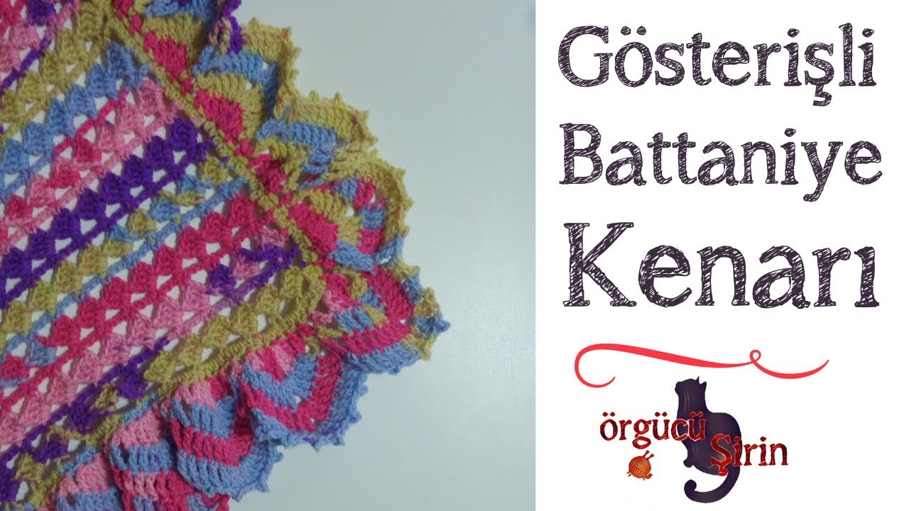 Gösterişli Battaniye Kenarı / Battaniye Kenar Modelleri