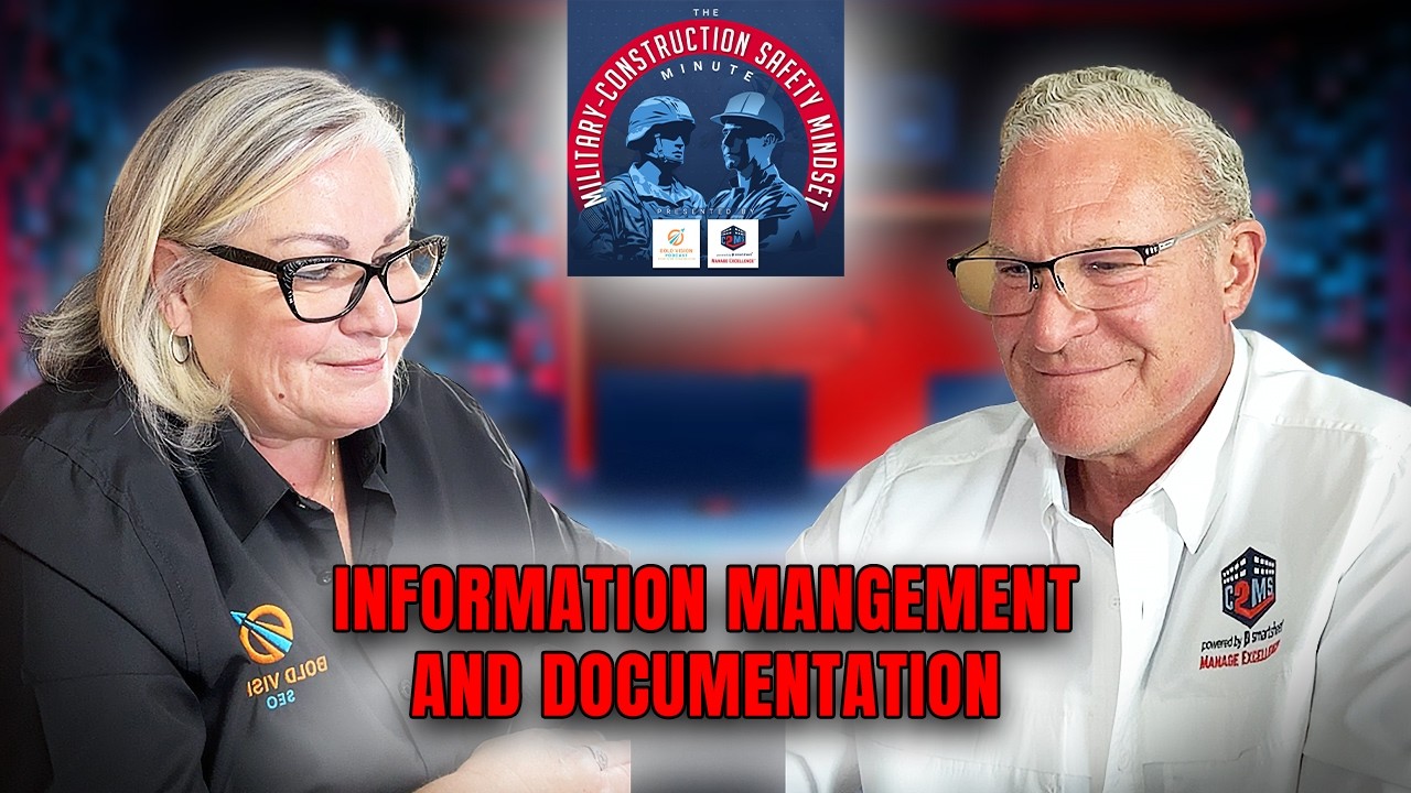 Military Construction Safety: How to Fix Documentation & Information Management | Scott Wuestner