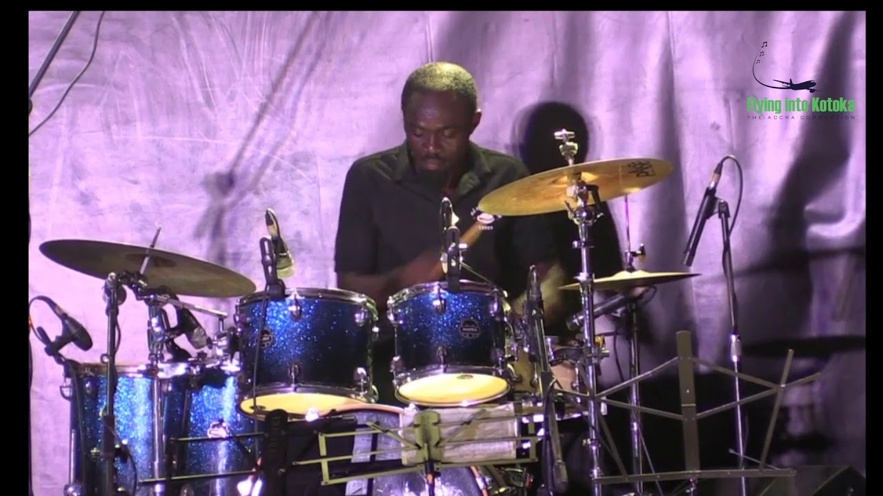 Daniel Tettey Black drummin' in Accra