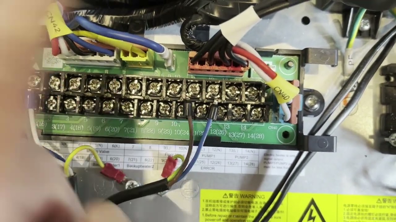 Haier Heat Pump - Wiring 3 port valve and pumps