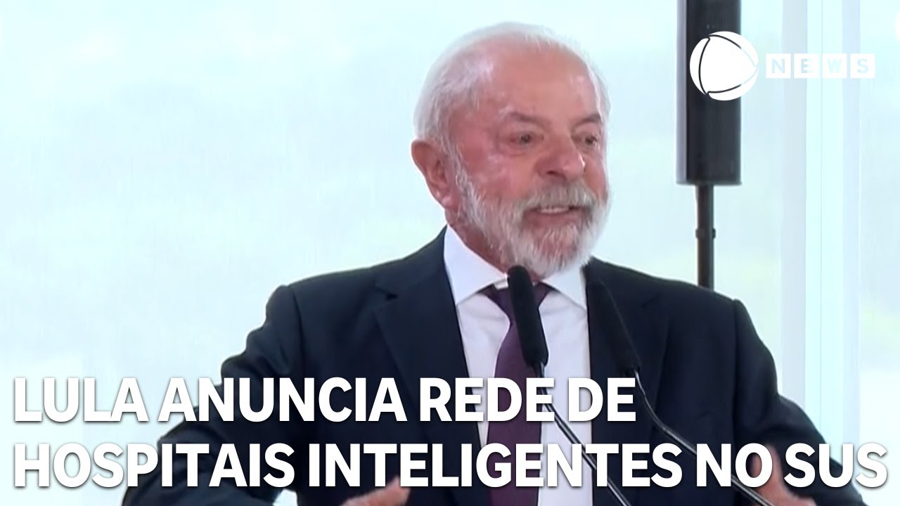 Lula anuncia a cria&ccedil;&atilde;o da rede nacional de hospitais e servi&ccedil;os inteligentes do SUS