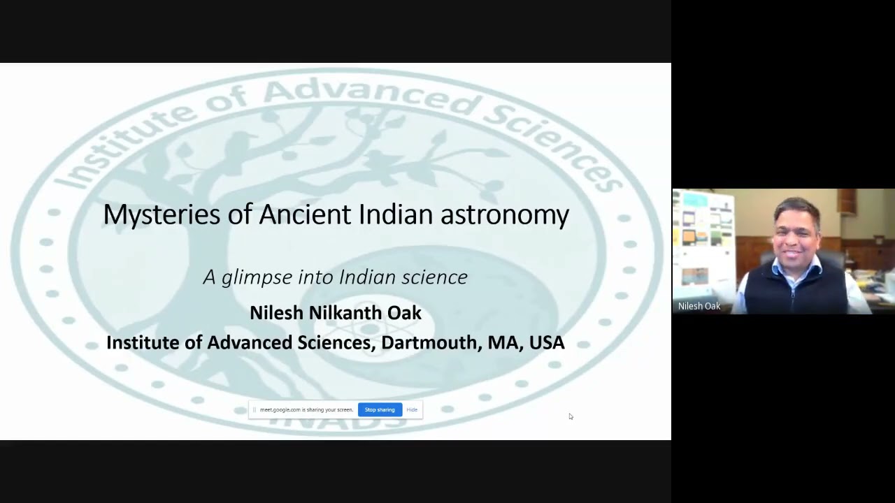 Mysteries of Indian astronomy, a presentation to Engineering group @ Panjab University (Nilesh Oak)