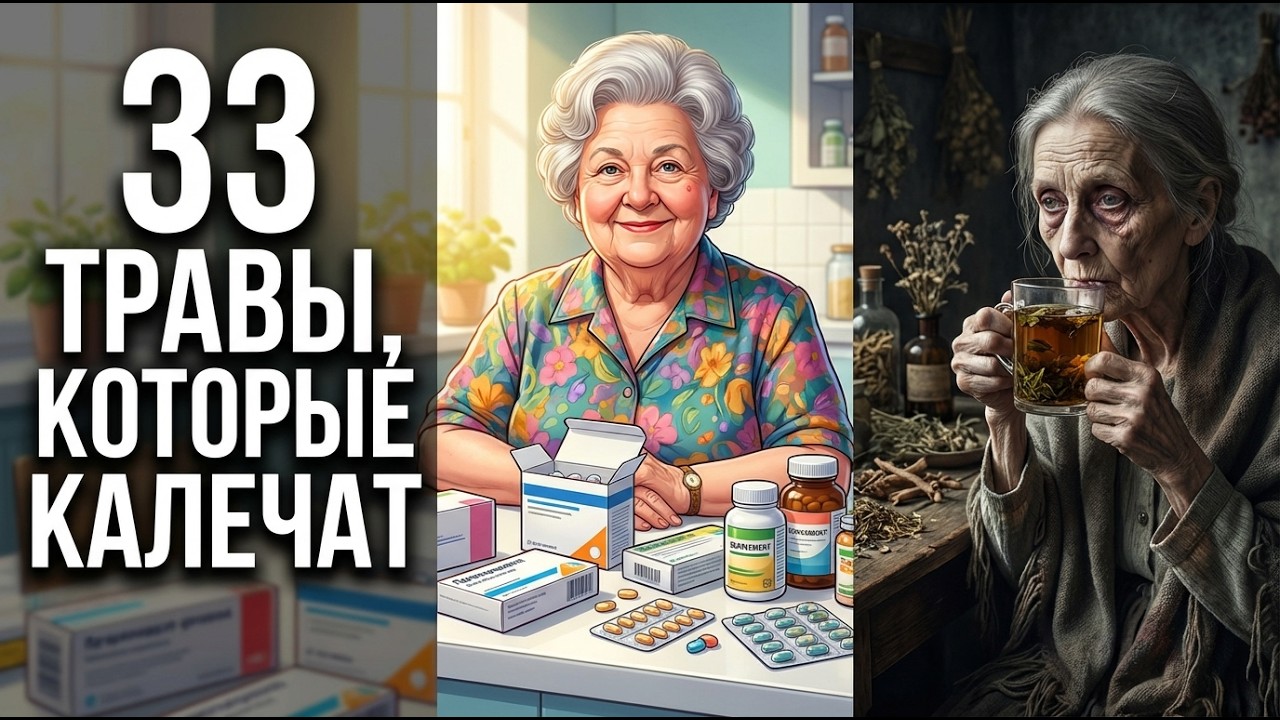 Травы, которые не лечат, а убивают время и деньги. Есть у каждого из вас в аптечке!