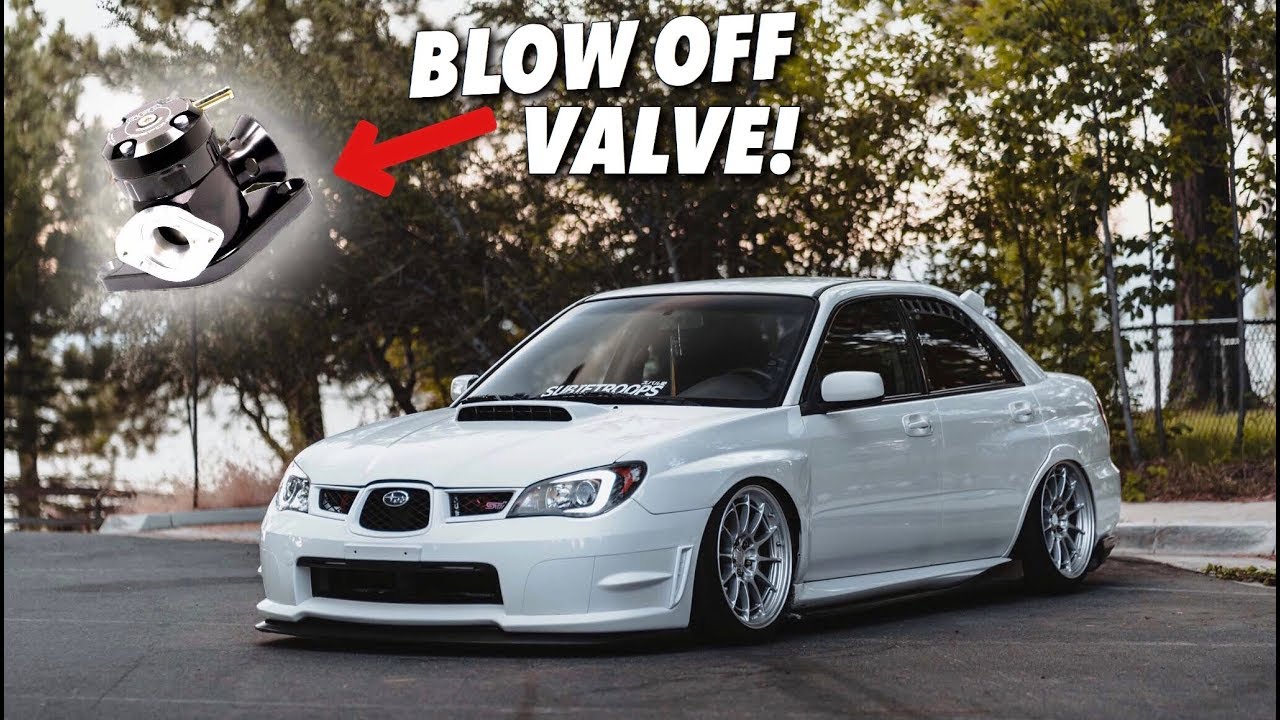 Hawkeye STI Gets A Blow Off Valve! // Install!