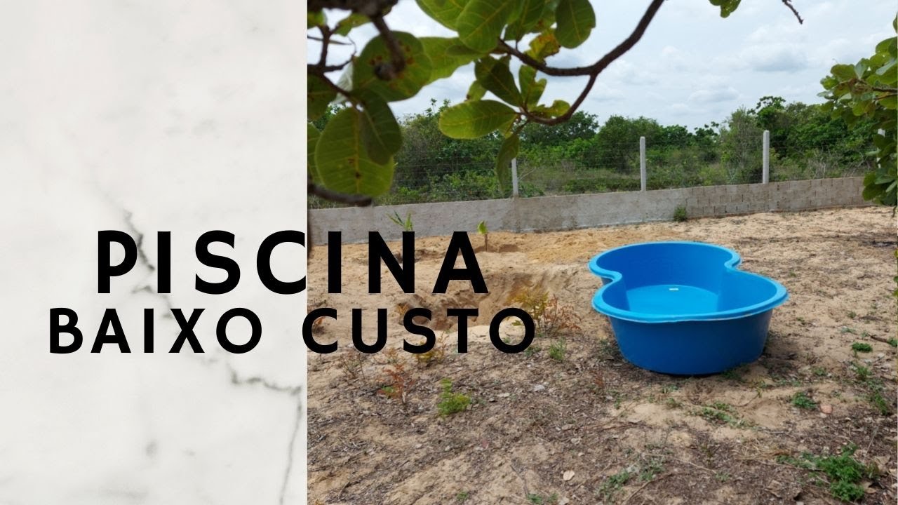 COMPRAMOS UMA PISCINA INFANTIL(MODELO FEIJÃO)+GANHAMOS TRONCOS DE MADEIRA