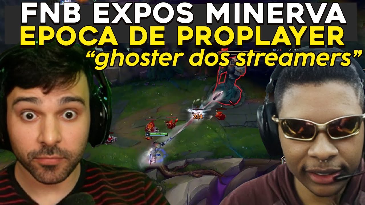 MINERVA NUNCA MAIS RECLAMARÁ DE GHOST, PIJACK 1 VS 9 - RENECRODILO LEAGUE OF LEGENDS