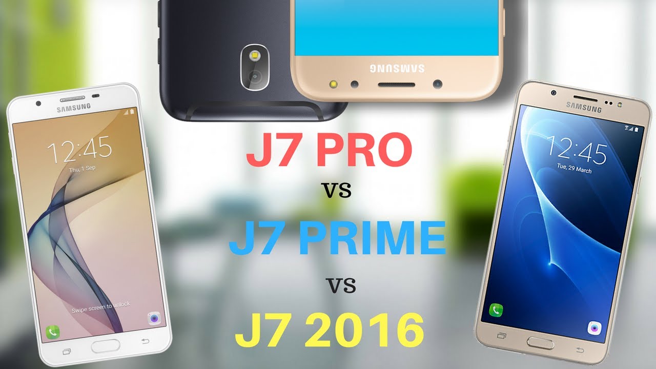 J7 PRO vs J7 PRIME vs J7 2016 | Top Key Comparison