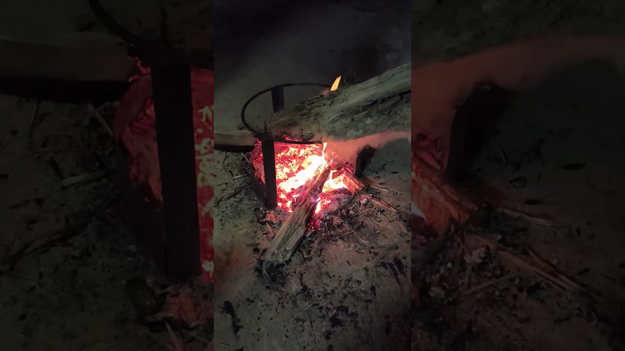 Wood fire 