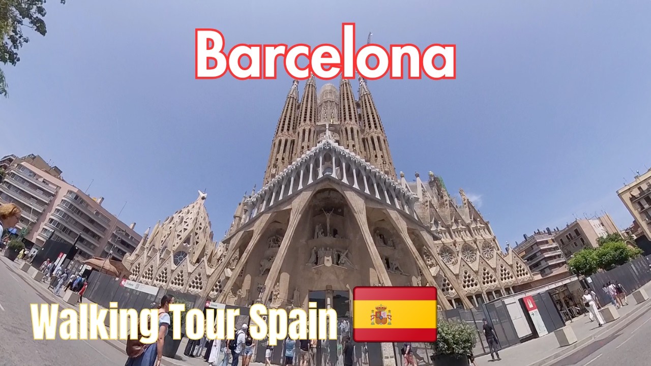 Barcelona Walking Tour: From Sagrada Familia to Barcelona Cathedral 🇪🇸