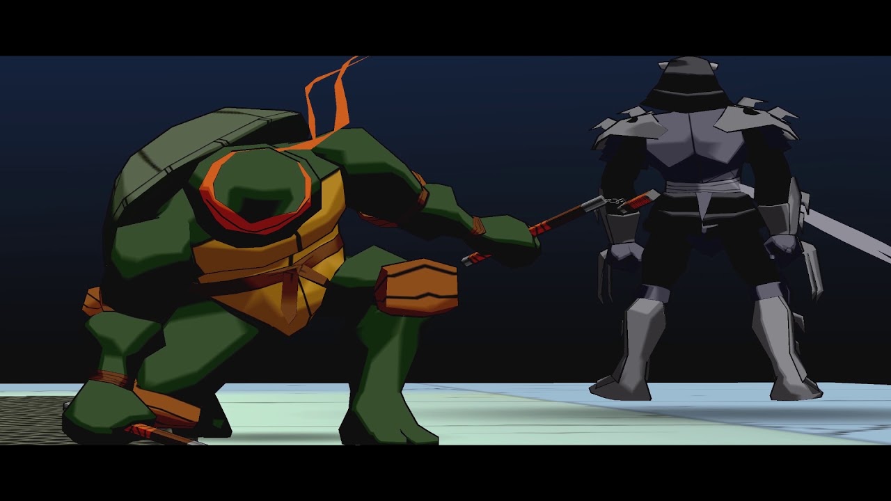 Teenage Mutant Ninja Turtles Stage 6 (Justice) Area 7 (Heliport)+End Credits (PCSX2)