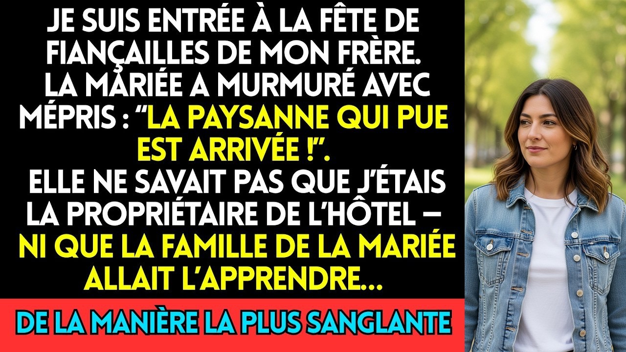 Ils Se Sont Moqués De Moi Lors Des Fiançailles De Mon Frère — Puis J’ai Révélé Que Je Possède L’En