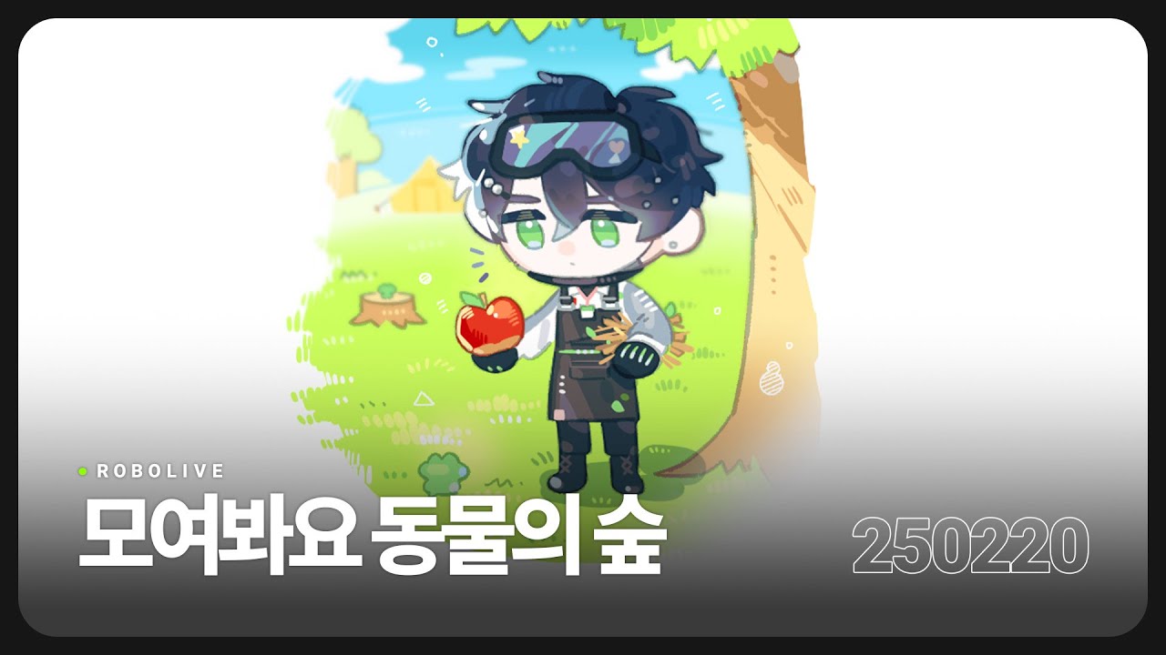 모여봐요 동물의 숲 【250220】
