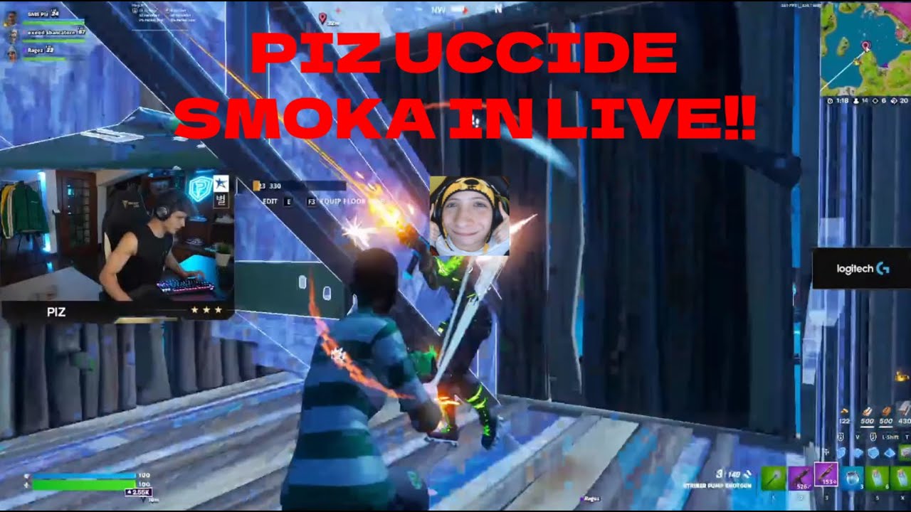 PIZ UCCIDE SMOKA IN LIVE E LO FLAMMA PESANTEMENTE!! 😂