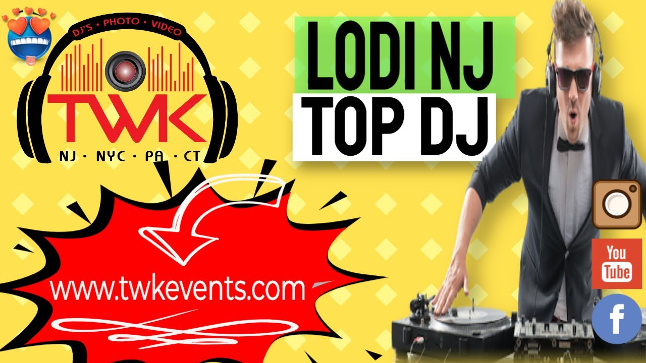 Lodi NJ DJ - Wedding DJs in Lodi NJ | TWK Event - Latin Bilingual DJs in Lodi NJ | Bergen County DJ