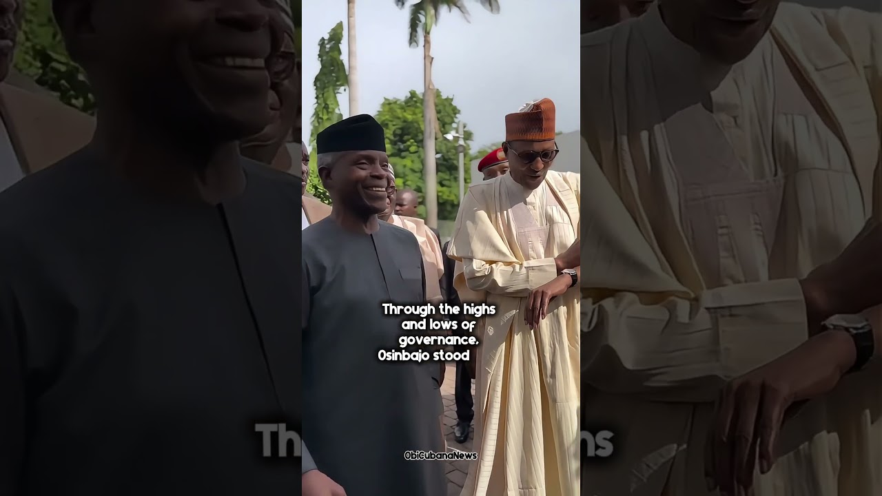 The relationship shared between former VP Yemi Osinbajo, the late Pres. Muhammadu Buhari