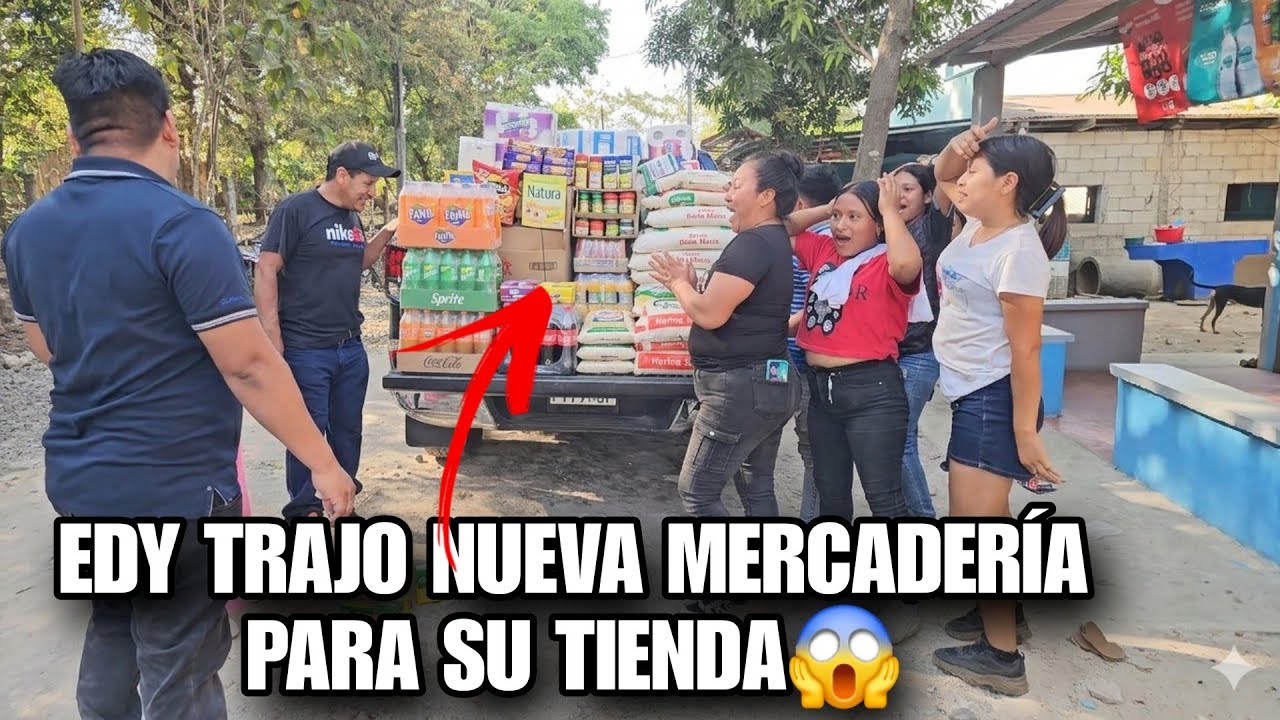 🔴 Santo Dios EDY Trajo Toda Esta Mercadería Para La Tienda😱 Mira El Video Hasta El Final 