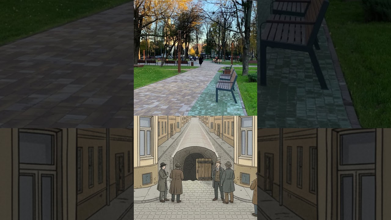 Таємний тунель Чернівців: Легенда про будинки-близнюки та шлях до Соборної площі! #україна