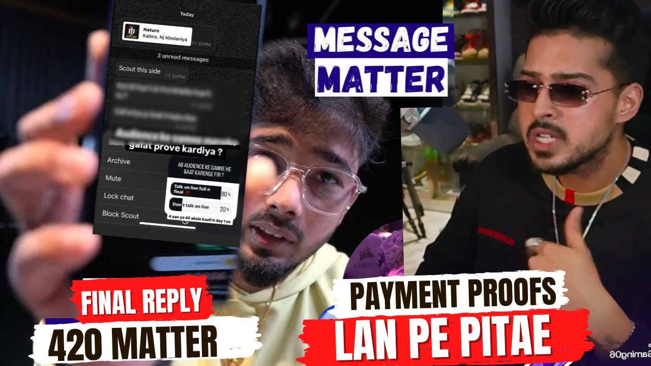 Scout Reply 420 Matter wt Proofs - Lan Drama ft Goldy bhai