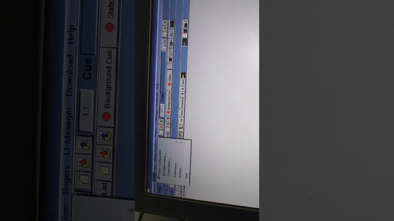How to make the setting for martin light jockey from 1024 channels to 2048 channels