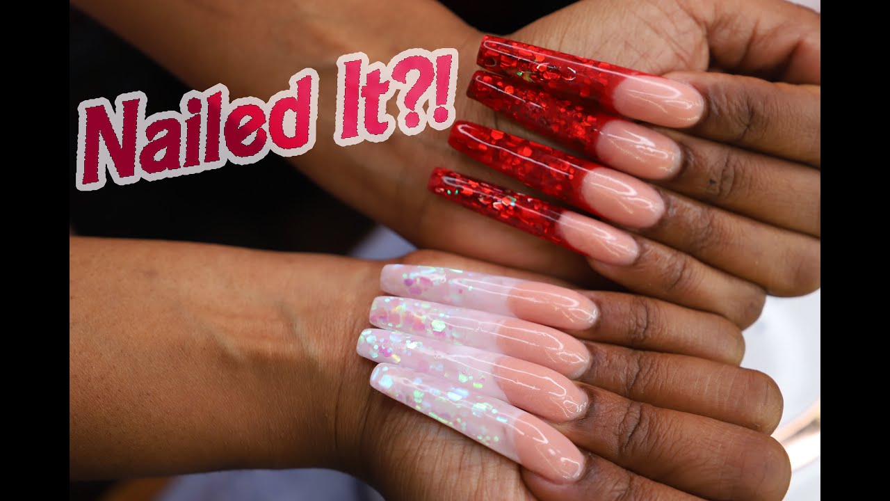 Get Nailed w/ Me!: Valentine Nails 1st Time Using Forms (Beginner)