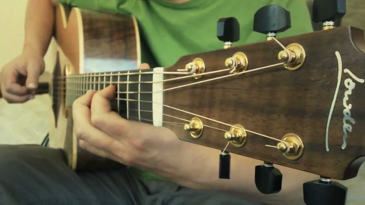Thomas Leeb - Akaskero - crazy Acoustic Guitar harmonics