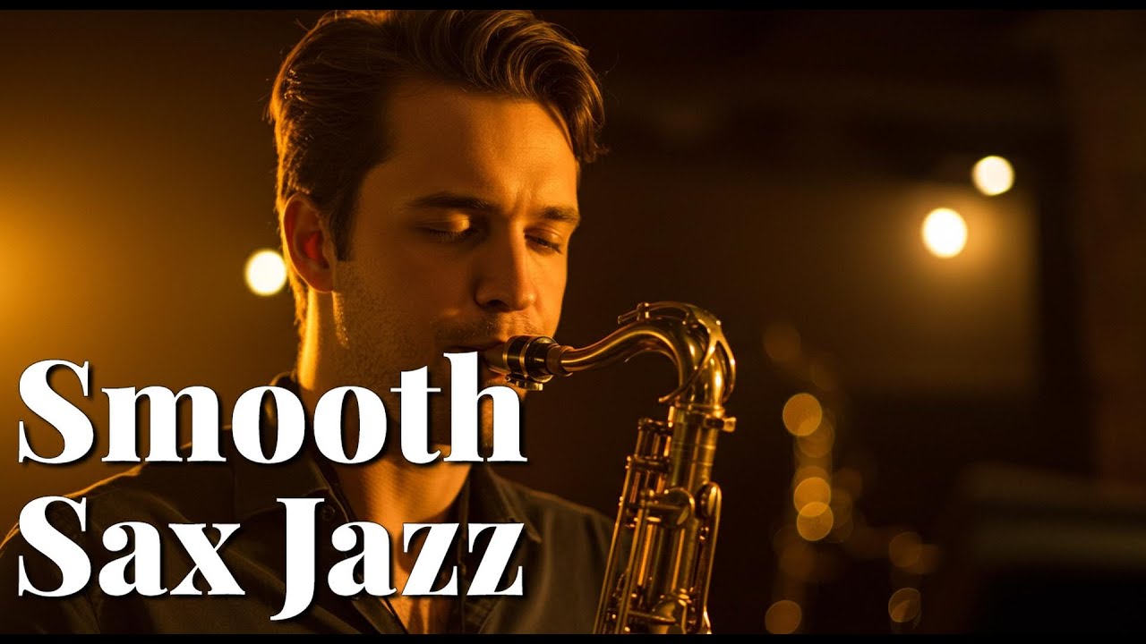 Romantic Smooth Saxophone Jazz Midnight Ambience – Chill Relax Music for Study, Sleep & Coffee Shops