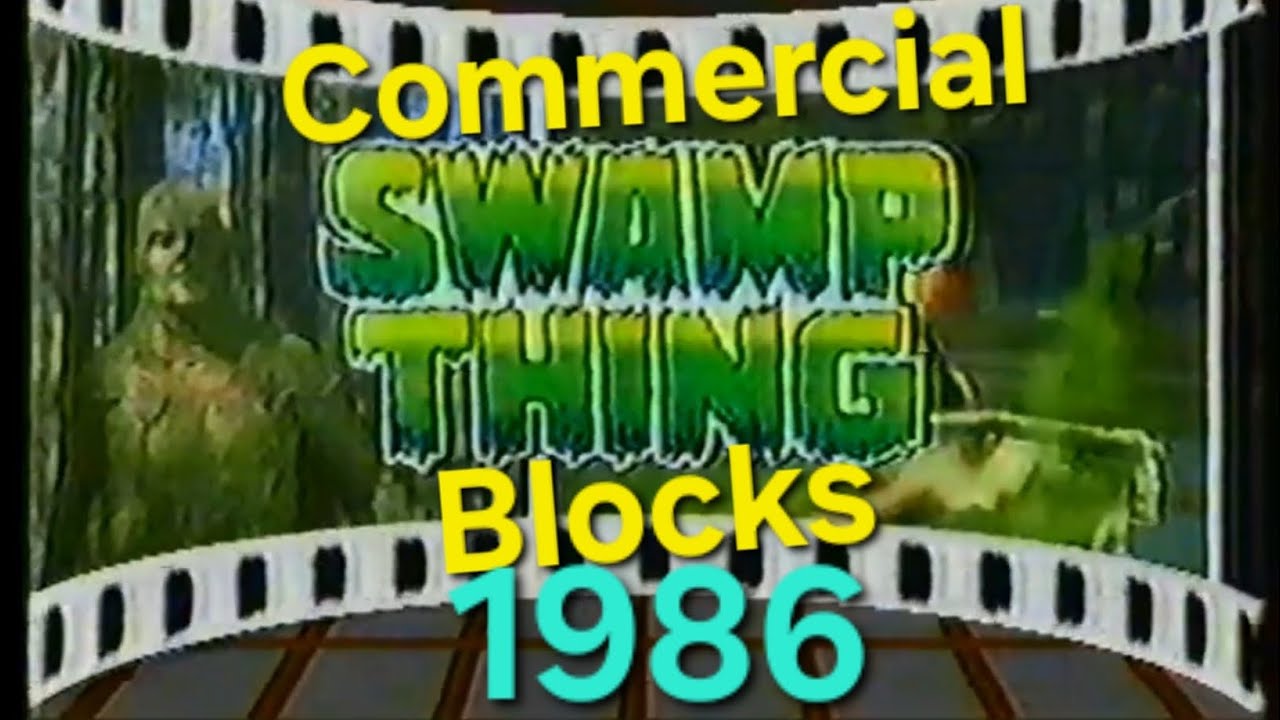 WWCP Commercial Blocks Swamp Thing 1986