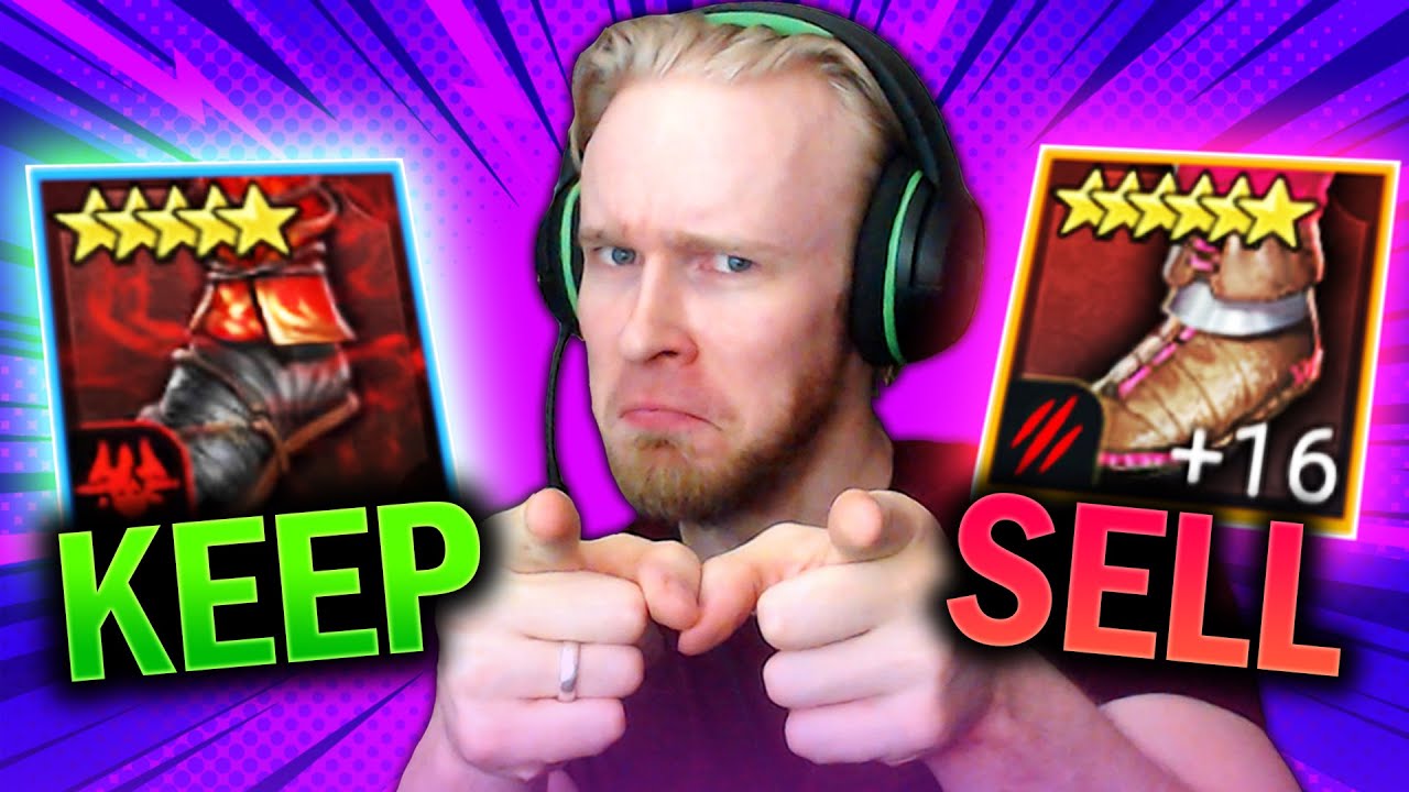 10 MUST-KNOW GEARING TIPS for Beginners - BEST ARTIFACTS and GEAR SETS - Raid Shadow Legends