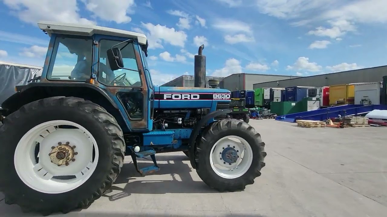 1991 Ford 8630 Powershift Tractor, Entered into A&M Auction