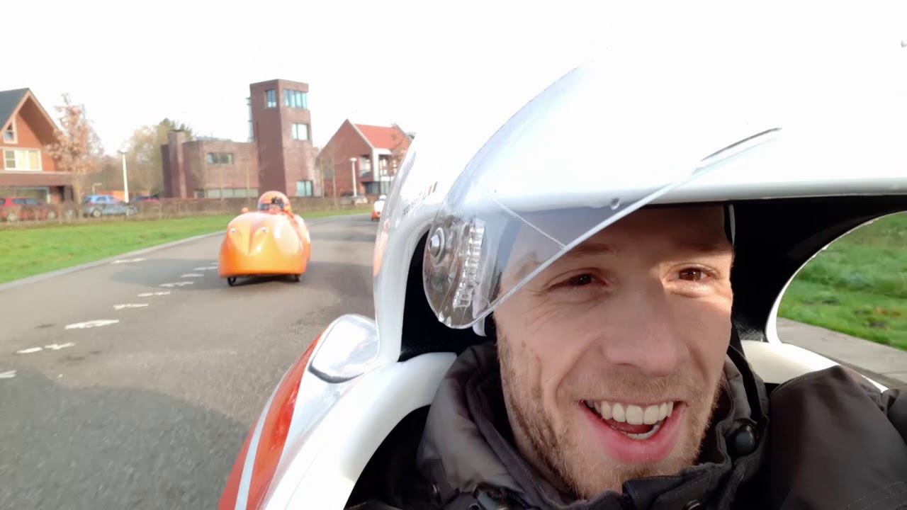Biggest velomobile gathering in the world: Oliebollentocht 2019