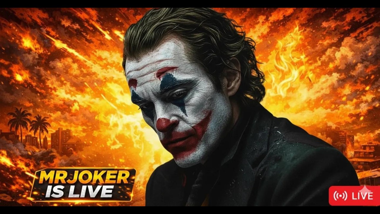 GRINDING  WITH IPAD M5  | MR JOKER | IS LIVE  #mrjoker #madan #madanop