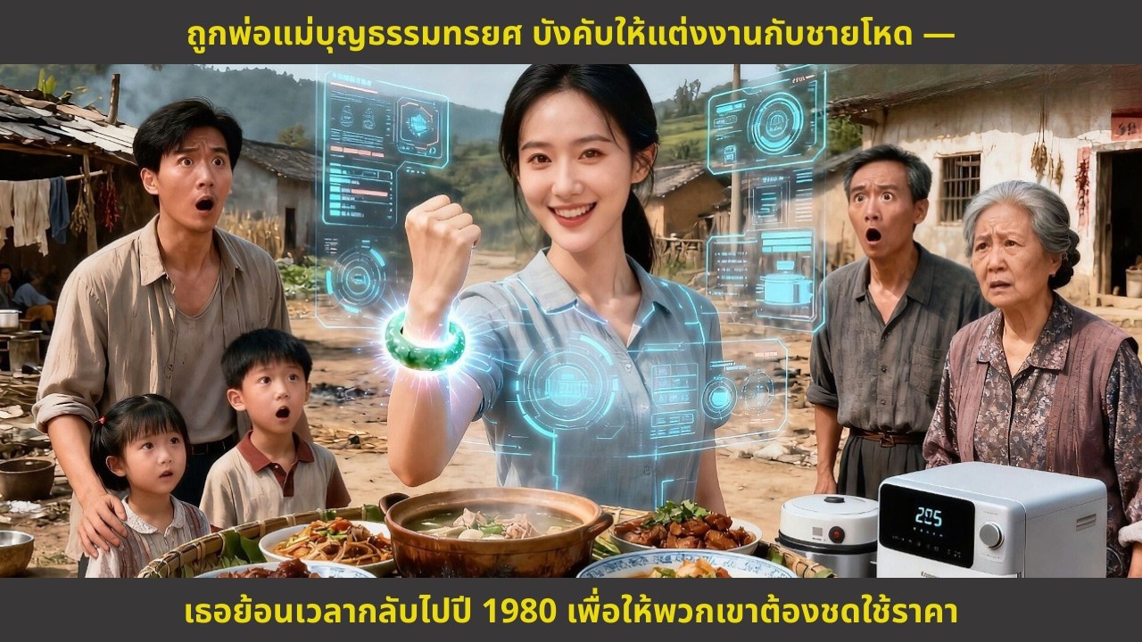 ถูกพ่อแม่บุญธรรมทรยศ บังคับให้แต่งงานกับชายโหด —เธอย้อนเวลากลับไปปี 1980 เพื่อให้พวกเขาต้องชดใช้ราคา