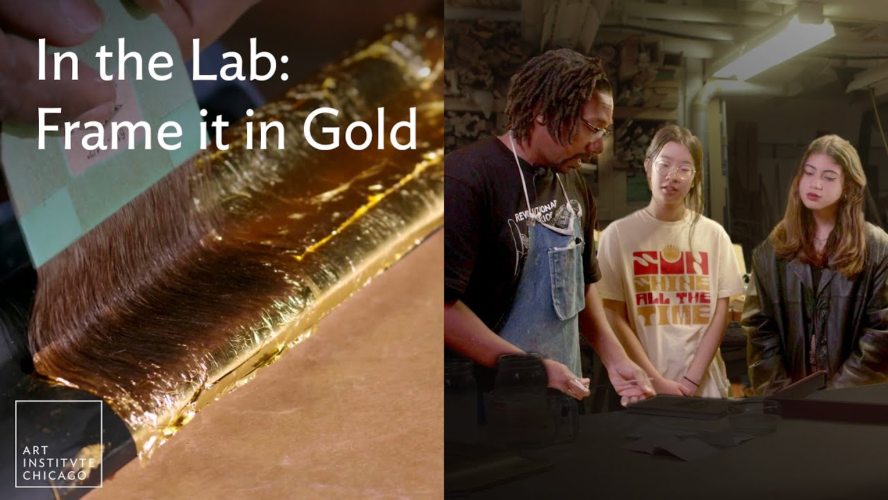 In the Lab: Frame It in Gold | RLC Presents: Art + Science