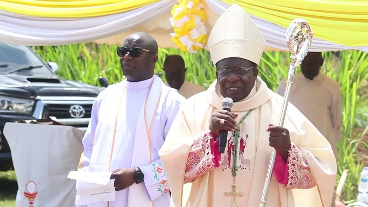 Bungoma catholic diocese Bishop Mark Kadima Lays foundation of John Mary secondary school Kiboochi